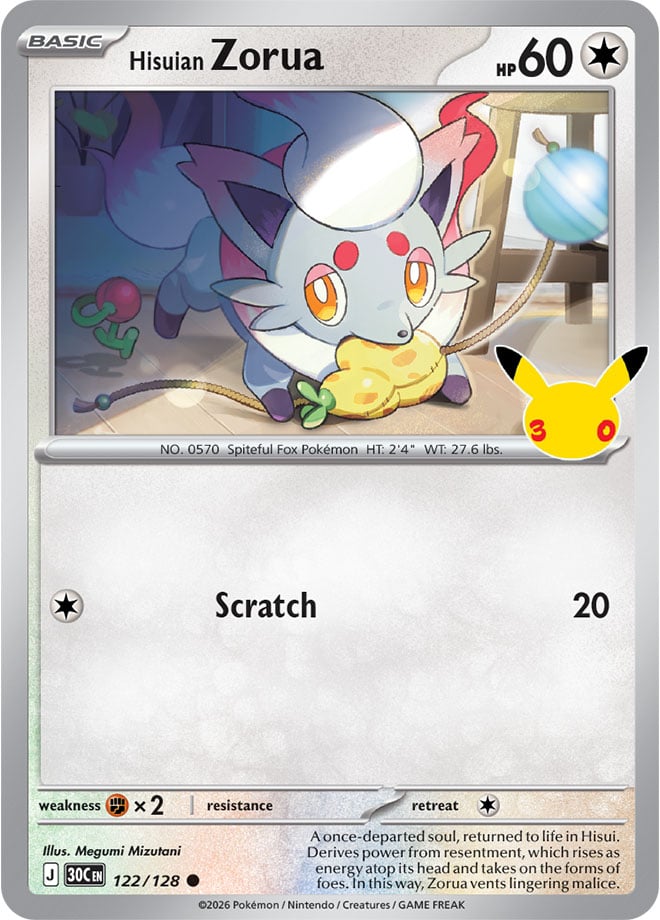 Zorua de Hisui