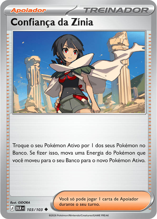 Confiança da Zínia