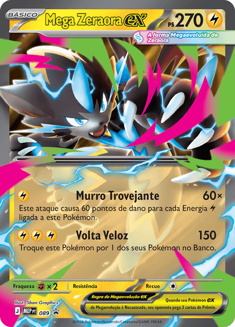 Mega Zeraora ex