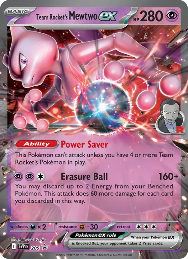 Team Rocket's Mewtwo ex